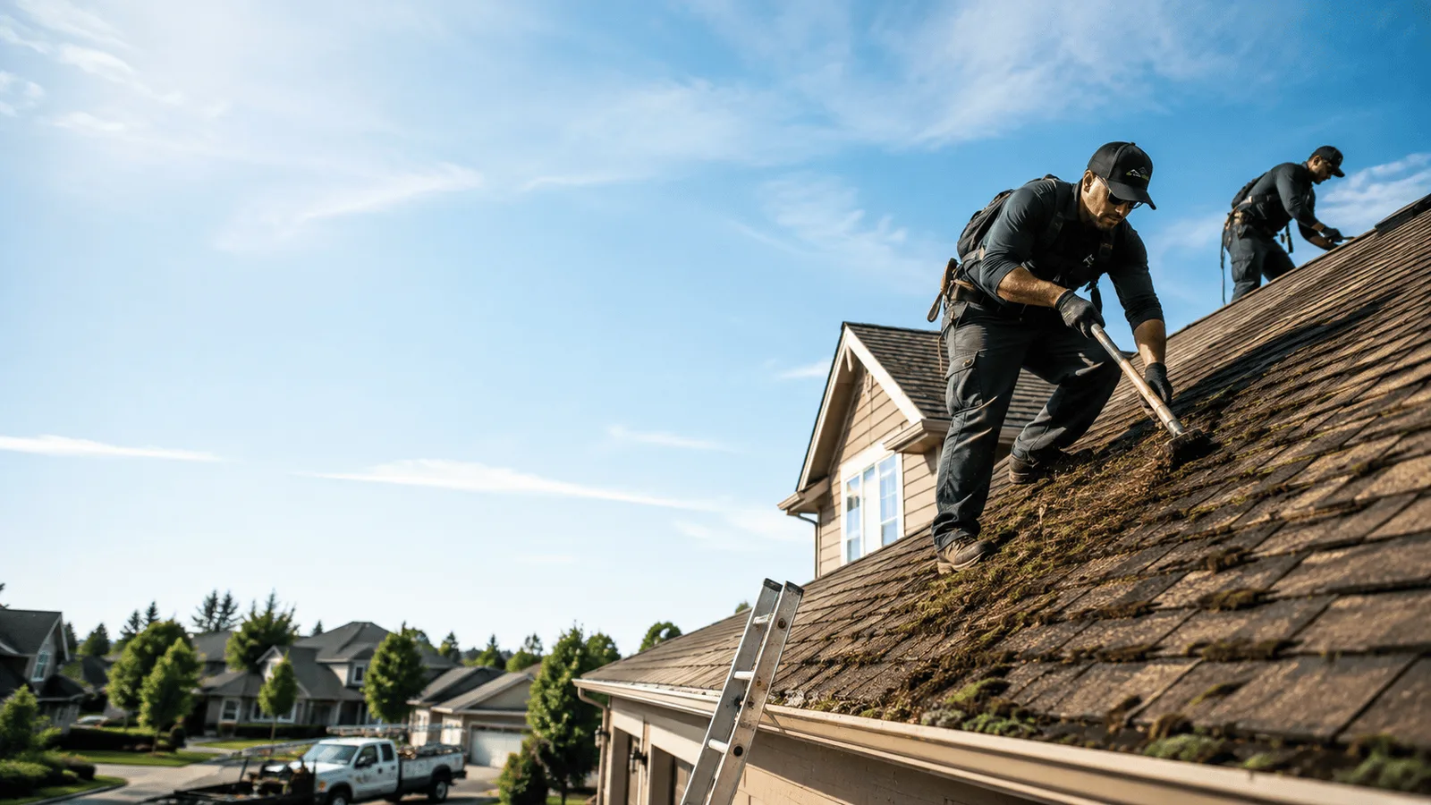 Roof Moss Removal in Dundee, OH near me